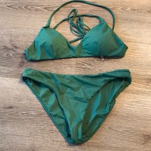 RVCA cross back bikini (medium)